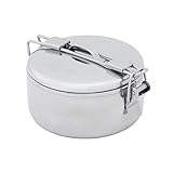 MSR (Mountain Safety Research) Edelstahltopf StowAway Pot, Silver, 775 ml, 321108