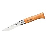 Opinel 113100 Carbon Messer Erwachsene, Natur, N° 10