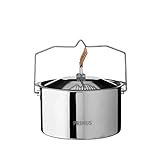 Relags Primus Edelstahltopf 'Campfire' Topf, Silber, 3 Liter