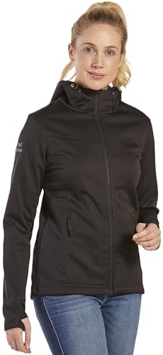 Erima Damen Performance Softshell Jacke, schwarz, 38