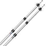 JUSTCAMP 2X Aluminium Teleskopstange Scope,Verstellbar, 95 bis 230cm (stufenlos)