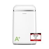 Comfee Mobiles Klimagerät 10000BTU, 3-in-1 mobile Klimaanlage mit Abluftschlauch, Kühlen und Entfeuchten und Ventilieren, 10000 BTU, 2,9kW, für Räume ca. 80 m³(32 ㎡), EEK A+