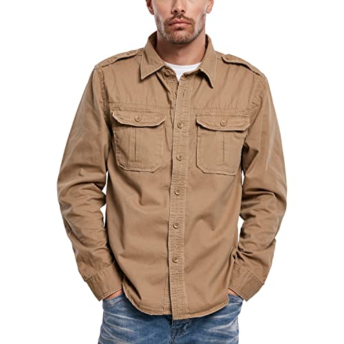 Brandit Vintage Shirt Longsleeve Camel XL