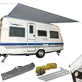 Bo-Camp Caravan Markise Wohnwagen Sonnensegel Wohnmobil Vordach Camping Bus 2,4 x 3,5 m